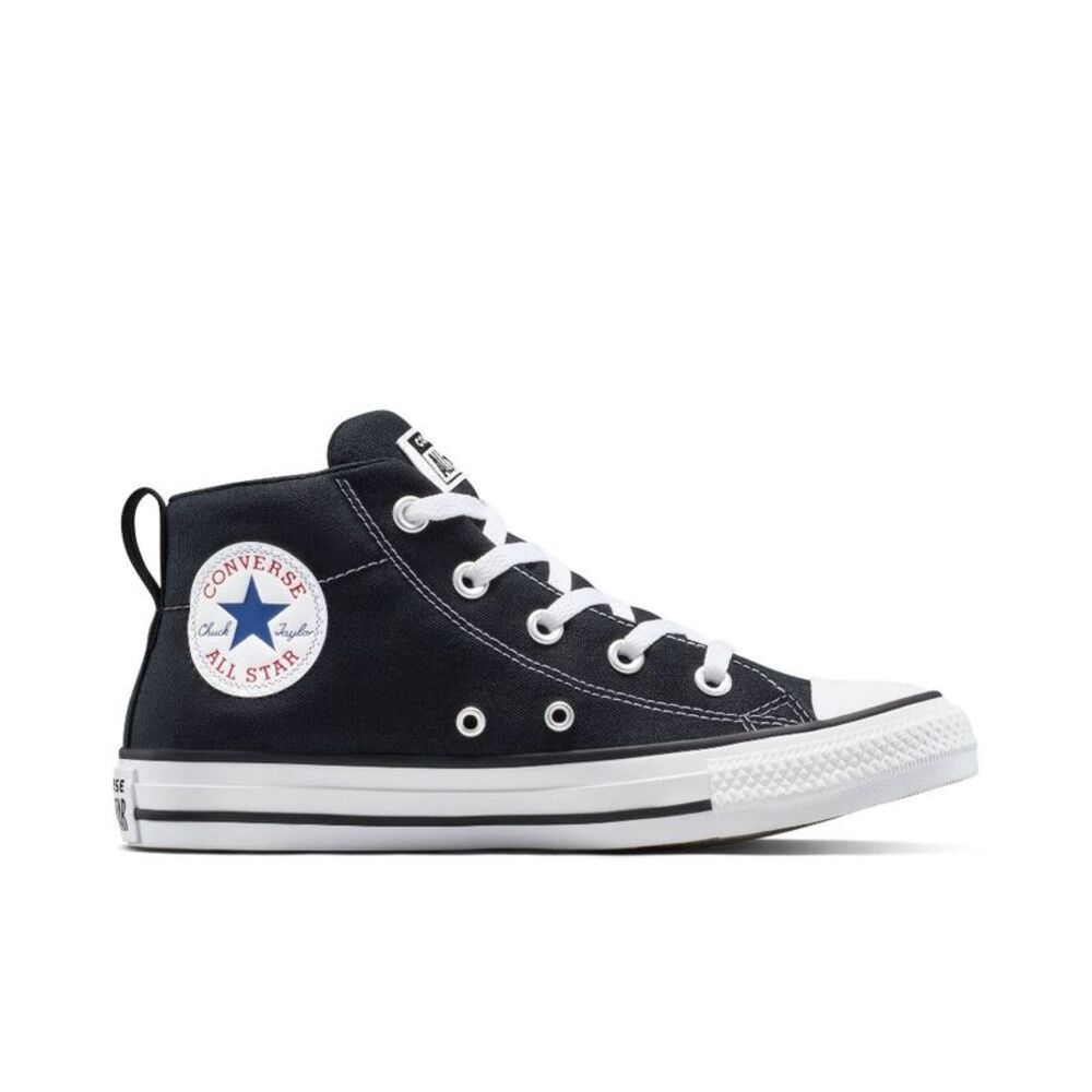 Converse Adult Street Mid Sneakers - Black M 5/ W 7